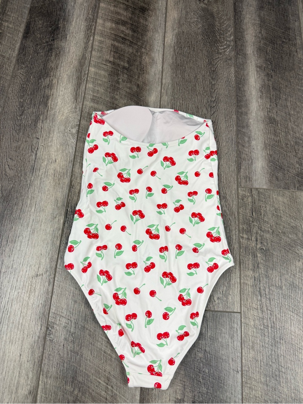 Aerie White Cherry One Piece Swimsuit - Picture 6 of 11